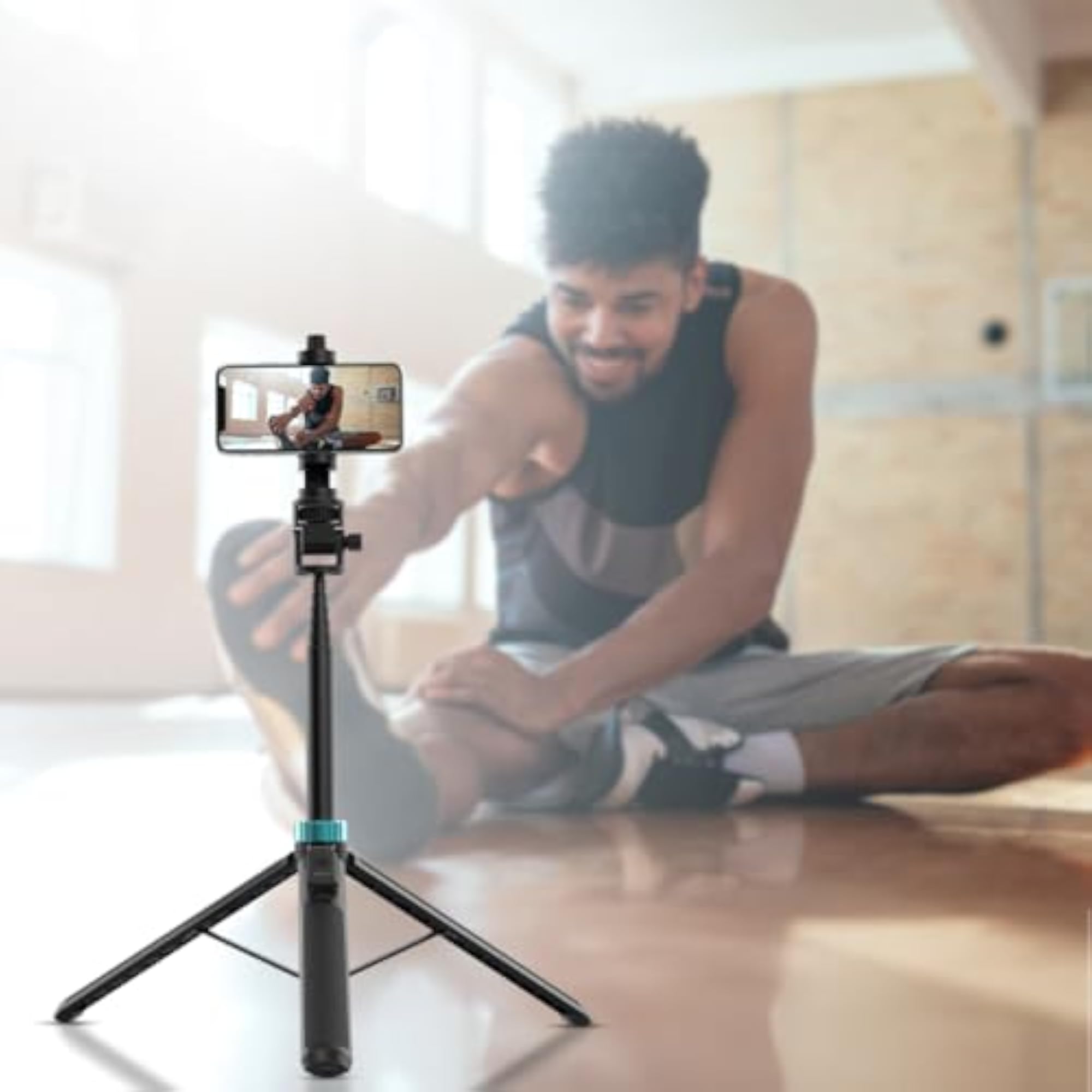 Selfie Stick/Tripod with Bluetooth Remote