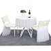 Suppromo Gold Brim Fluffy Tutu Chair Skirt Slipcovers For Party,Wedding,Birthday Party&Home Decoration