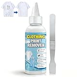 Allisway Flockentferner, Klebereste Entferner, Klebstoffentferner, Kraftvoller Klebstoffentferner, Hinterlässt Keine Rückstände,Geeignet für Kleidung, Rucksäcke, HüTe Und Verschiedene Textilien,120 ml