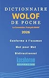 Dictionnaire Wolof de Poche: Wolof-Français, Français-Wolof