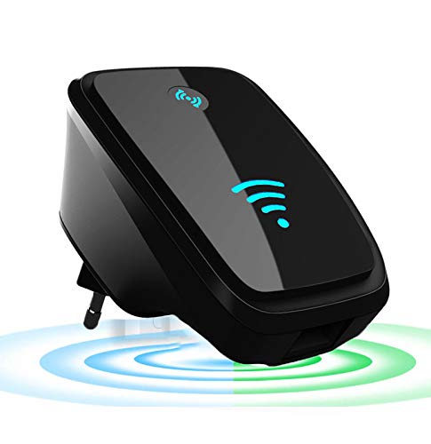 Preisvergleich Produktbild Deevin Professioneller WLAN-Repeater, WLAN-Extender-VerstäRker, Tragbarer Mini-WiFi-SignalverstäRker Mit 300 Mbps