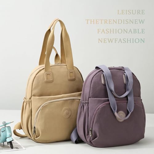 Heaneutrorty Backpack, Heaneutrorty Waterproof Versatile & Stylish Backpack for Women, Everyday Wear (Khaki)4