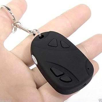 Asleesha - Perfect Car Key Chain Audio Video Recording Camera with 8 GB Micro SD Card