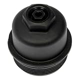 CarLights360 For BMW i8 2014-2020 Oil Filter Cap | Black Housing | PA66 Material | Natural Finish |