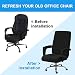 HINMAY Fundas de asiento de silla de oficina elásticas con funda para...