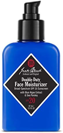 Jack Black Double Duty Face Moisturizer with SPF 20, Facial Moisturizer Face Cream for Men, Mens Facial Lotion with SPF, Gifts for Men