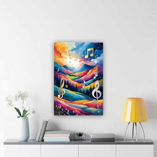 Poster musique jazz abstrait médiéval impression toile premium - 6