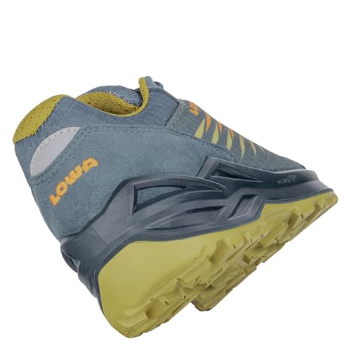 LOWA Halbschuh ZIRROX II GTX LO JR Petrol/senf 28