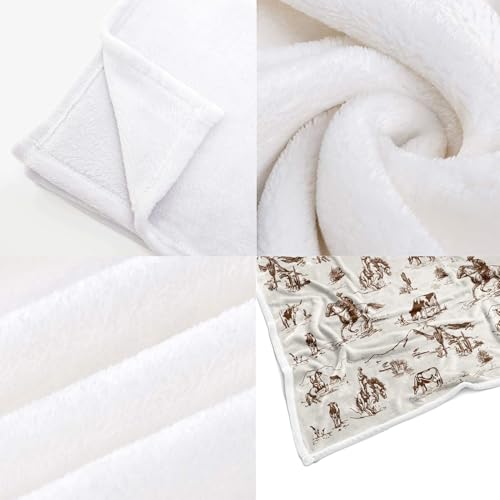Couverture Western pour bébé anti-froid pour poussette et pique-nique - 7