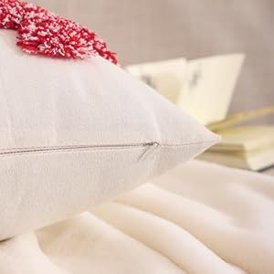 Tosleo Christmas Pillow Covers 18 x 18 inch Set of 2 Red Christmas Tree Throw Pillow Cover Christmas Party Decors Winter Holiday Soft Cushion Case for Sofa Couch Bed Living Room Tosleo Christmas Pillow Covers 18 x 18 inch Set of 2 Red Christmas Tree Throw Pillow Cover Christmas Party Decors Winter Holiday Soft Cushion Case for Sofa Couch Bed Living Room