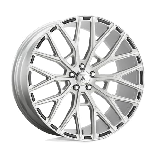 Asanti Black ABL21 22X10.5 5X115 Brushed SLV 25MM Total of 1