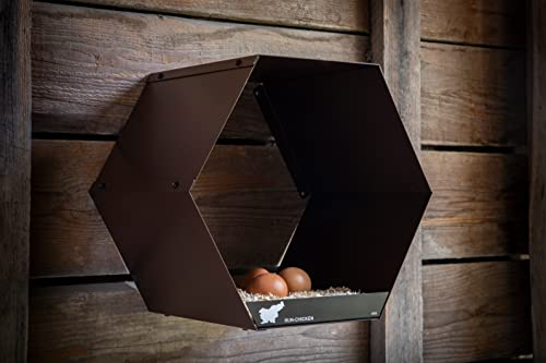 Run-Chicken Nesting Box, Poultry Nesting Boxes For Chicken Nesting Boxes Chicken Laying Boxes (Brown) #TOP1