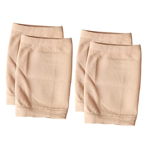 Ipetboom 1set Heel Protector Silicone Feet Socks Moisturizing Socks Ankle Sleeve Heel Protectors for Grass Ankle Compression Sleeve Pure Cotton Silicone 2pairs