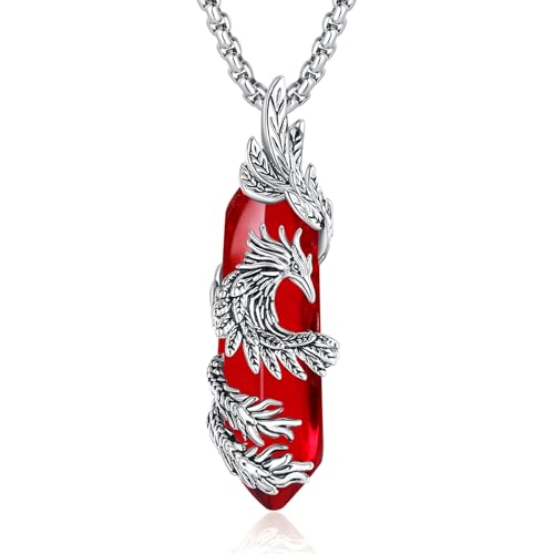 Collier Phénix en quartz rose à porter au quotidien pour sublimer un style