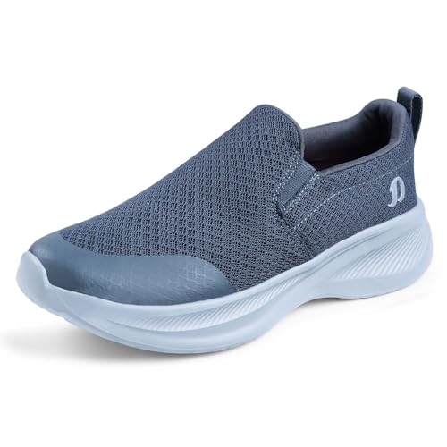 Image of DOCTOR EXTRA SOFT Men's Running & Walking Shoes| Lightweight Comfortable Slip-On Sports Sneakers, Memory Foam Cushion, Breathable Mesh, Anti-Slip Flexible Gym Training Gents Boys D-2011