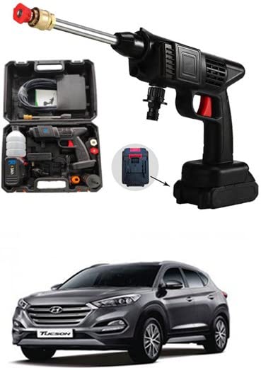 AYW Portable Car Water High Pressure Gun 24V/5 Meter Hose/Water Gun Car/Home Washer for Tucson 2015