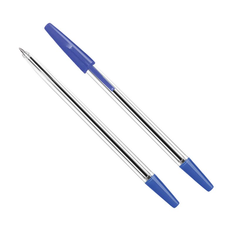 Lot de 200 stylos à bille bleu pour les fournitures de bureau et la rentrée scolaire