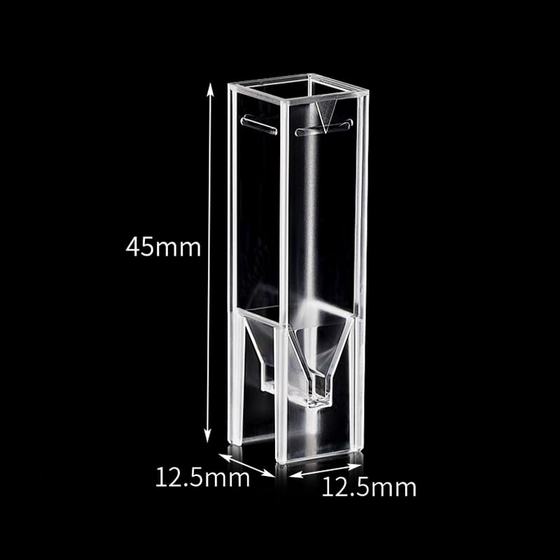 Micropiscina per Campioni da Laboratorio Malvern da 50 UL, originariamente importata, monouso, a Bassa capacità, ZEN0118