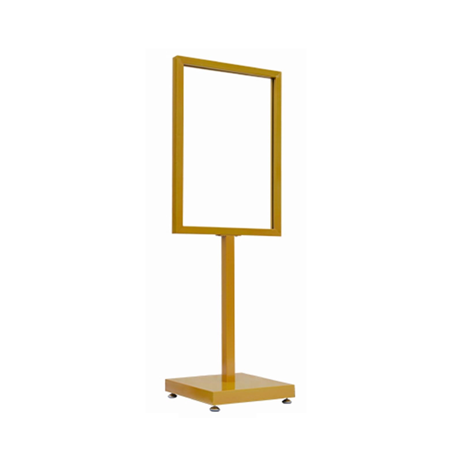 Stojak Pod Sztalugę, Duży Profesjonalny Stojak Z Kątem Podparcia, Wytrzymały Metalowy Wolnostojący Stojak Ekspozycyjny, Łatwy W Użyciu(Gold,37X137cm)