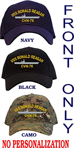 Gorra bordada personalizada USS Ronald Reagan CVN-76 miniatura 4