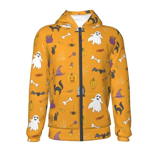 Glowing Night Butterfly Kid Hoodies Boys Zip Up Sweatshirts Girls Pullover with Pocket2