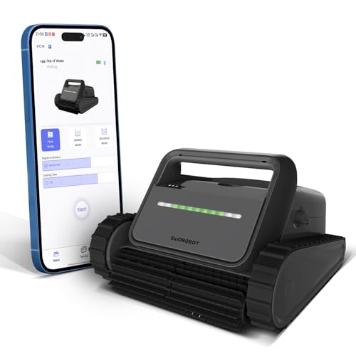 SMOROBOT Cordless Pool Robot Vacuum for Inground Pools up to 2500...