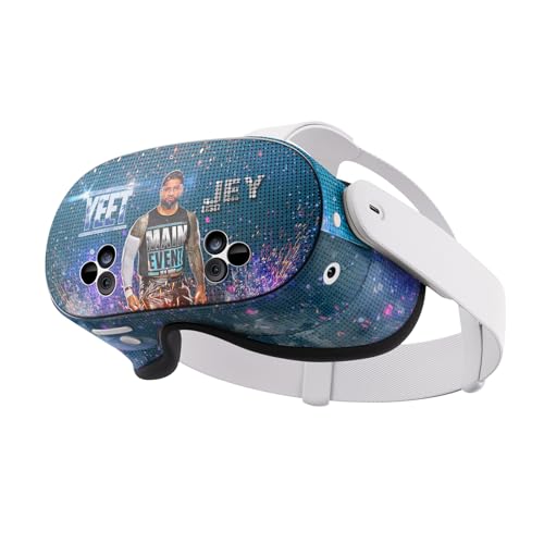 Couverture vinyle Meta Quest 3S Jey Uso WWE skin de protection autocollant Head Case Designs