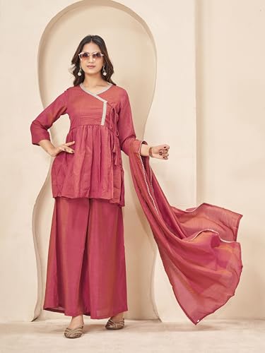 Image of Womanista Kurta Sets for Women || Kurti Set || Suit for Women Stylish Dress Stylish || Farshi Salwar Suit