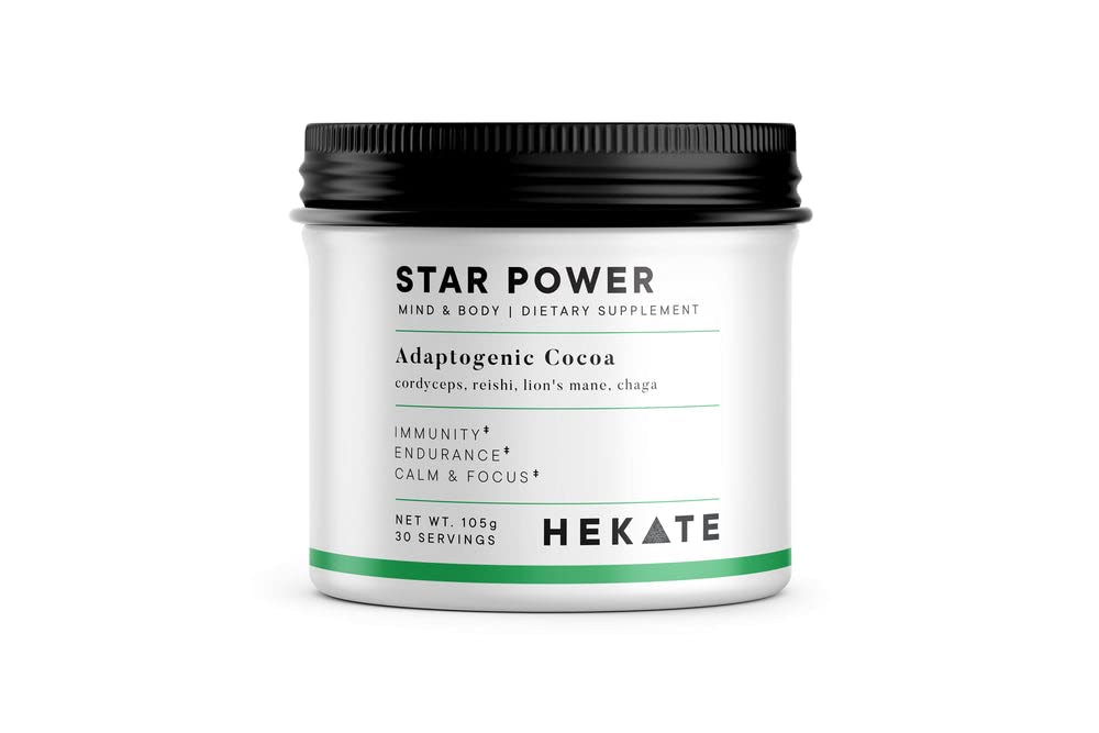 Hekate Star Power - Adaptogenic Cocoa Blend with Functional Mushrooms: Lion's Mane, Cordyceps, Chaga