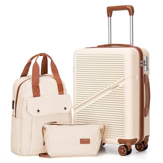 Cosbarn 22-Inch Carry-On Luggage Set