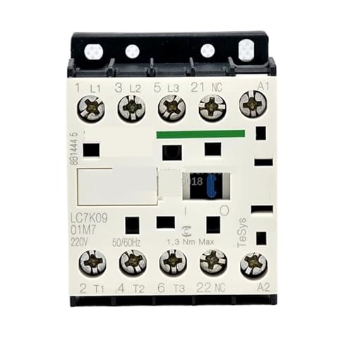 Contacteur muet LC7K0901M7 pour rénovation tableau électrique 1NC 220V 9A 3P
