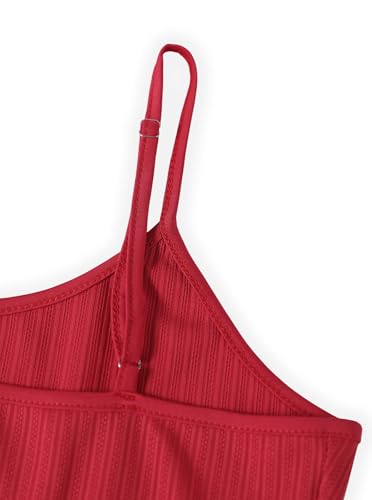 Image of Hilinker Womens Graphic 2 Piece Pajama Set Summer Cute Crop Cami and Shorts Ribbed Lounge Sets