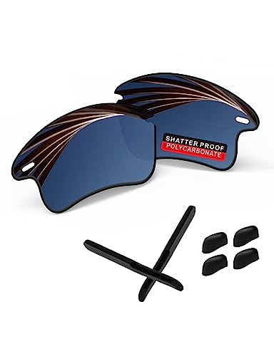 Image of PRO+ Polycarbonate Replacement Lenses & Rubber Kits for Oakley Fast Jacket Series Sunglasses