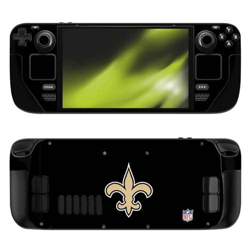 Skin Steam Deck OLED Vinyle Autocollant New Orleans Saints Head Case