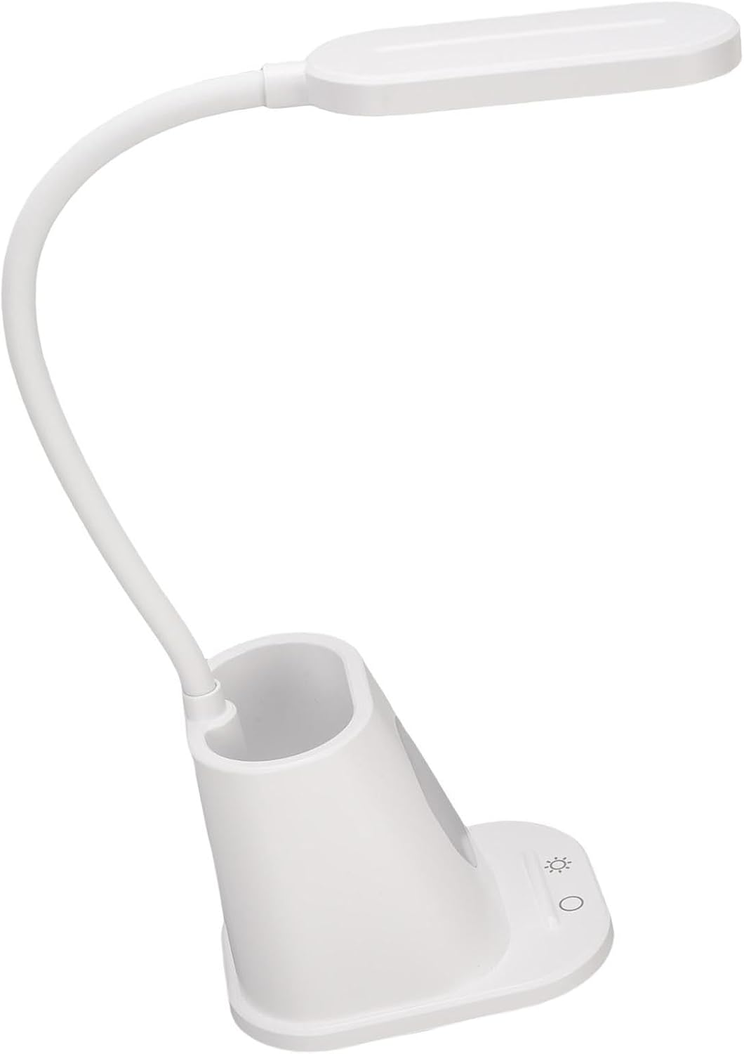 GOTOTOP Touch Control Desk Lamp, LED with 3 Color Temperature Modes, Adjustable Neck, Phone and Pen Holder for Home Office and Dorm