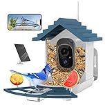 Bird Feeder with Camera, AI Identify Bird Breed, Smart Bird Feeder with Camera, Auto Capture & Instant Notifications,