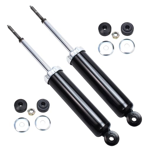 Image of Detroit Axle - 4WD Front 8pc Suspension Kit for 00-04 Dodge Dakota 00-03 Durango 2000 2001 2002 2003, 4 Upper & Lower Control Arms 4 Front and Rear Shock Absorbers Replacement