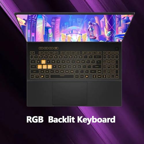 Image of ASUS TUF F16 Gaming Laptop - Intel 16-Core i7-14650HX, NVIDIA GeForce RTX 5060, 16 inch FHD+ Anti-Glare 165Hz Display, Windows 11 Pro, WiFi 6E, Backlit Keyboard, w /Accessories, 32GB RAM, 2TB SSD
