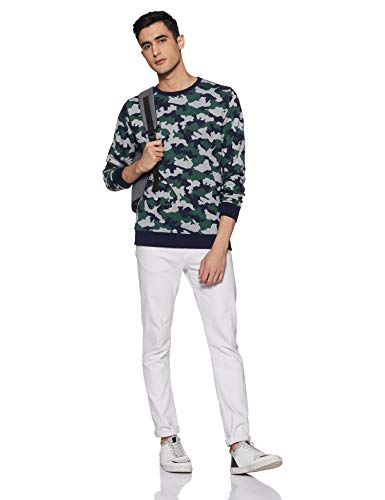 Image of Amazon Brand - Symbol Cotton Men Crew Neck Sweatshirt
