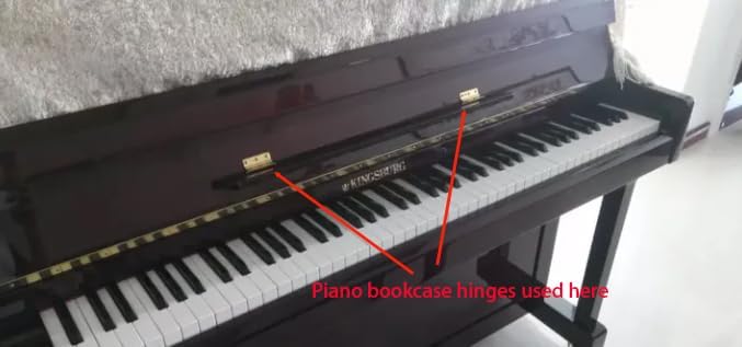 Piano Music Table Hinge Brass Hinge Straight Edge Upright Piano Accessories image 5