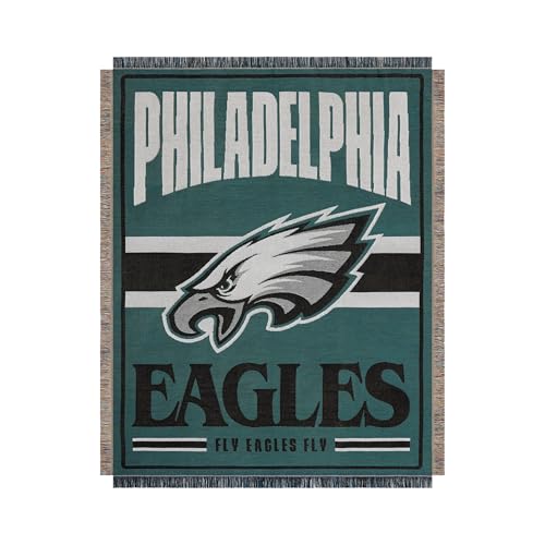 FOCO Philadelphia Eagles NFL Team Logo Woven Tapestry - 46" x 60"