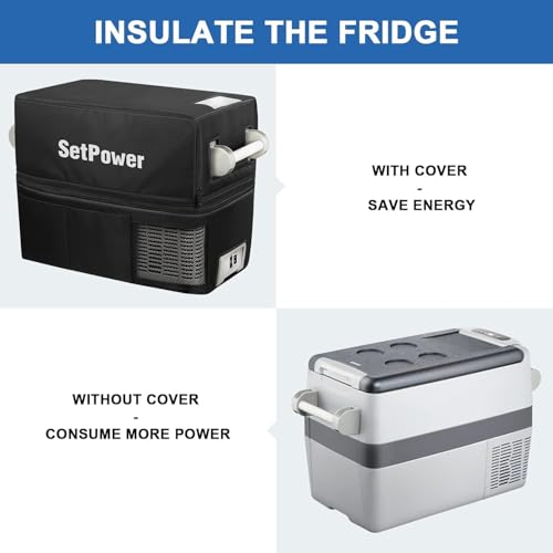 Image of Setpower Insulated Protective Cover for AJ30 Portable Refrigerator Freezer, suitable for AJ30 Only