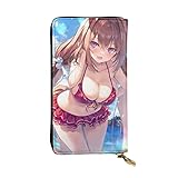 [RFSHOP] 財布 セクシー 美しい アニメ柄 キャラクター柄 ウマ娘 ダイワスカーレット 水着 リゾート 長財布 一流の革職人が作る カスタマイズ品質 日本製ファスナー使用 防水 大容量 お札入れ 小銭入れ カード収納 財布 メンズ オシャレ 一粒万倍日 金運財布 ユニセックス 19×10.5×2.5cm