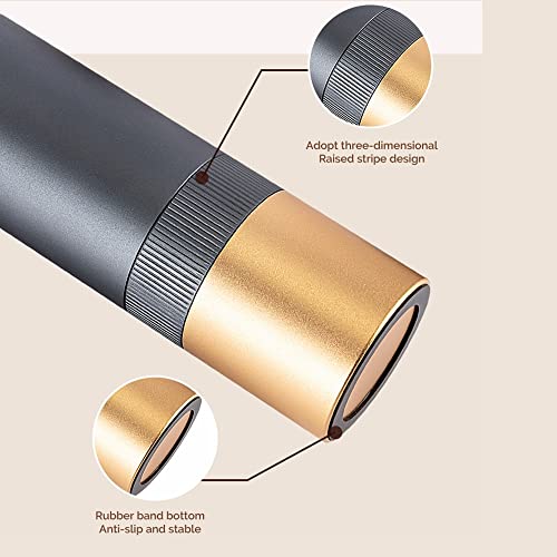 XinQt KF502 Manuelle Kaffeemühle Espresso Kaffeemühle Hohe Qualität Aluminiumlegierung Kaffeemühle mit Kaffee Löffel Set – Bild 4