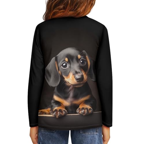 HUIACONG Kids Boys Crewneck T Shirt for Children Long Sleeve Tshirts for Girls4