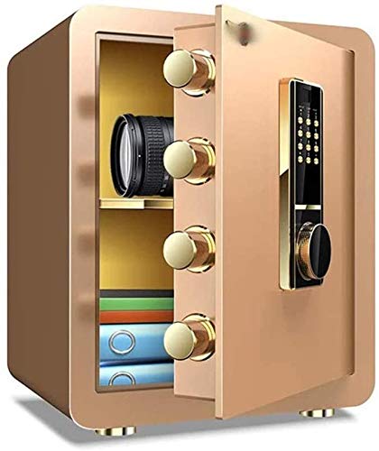 Fireproof Waterproof Safes Home and Lock Boxes Electronic Deposit Box All-Steel Office Home Anti-Theft Lock Box Cash A-A