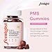 Femigist PMS Gummies, Menstrual Cramp Relief Supplement with Chasteberry for Women’s Hormone Balance, Period Pain Support, Natural PMS Aid for Mood Swings, Bloating, Cycle Comfort