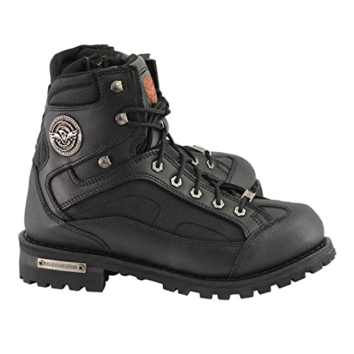 Milwaukee Leather Men's 6" Side Zipper Boot (Black, Size 10.5) by Milwaukee Leather - Used condition - Image 8