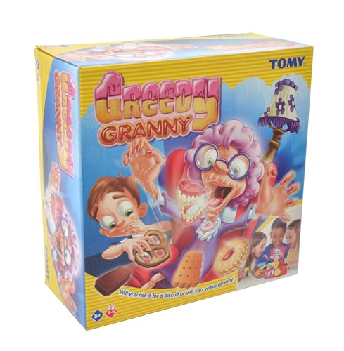 TOMY Jeu de Société Mamie Goinfron T72465ML Jouet Enfant Jeu Rigolo pour Groupes Cadeau Anniversaire Idéal Jeu D'adresse Adapté au + - vue 3