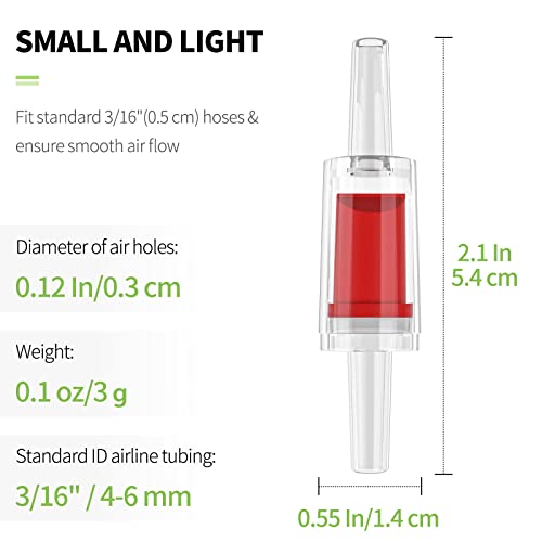 Uniclife 6/10 Pezzi Valvole di ritegno per acquari...
